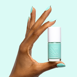 All Manis on Deck, tropical turquoise