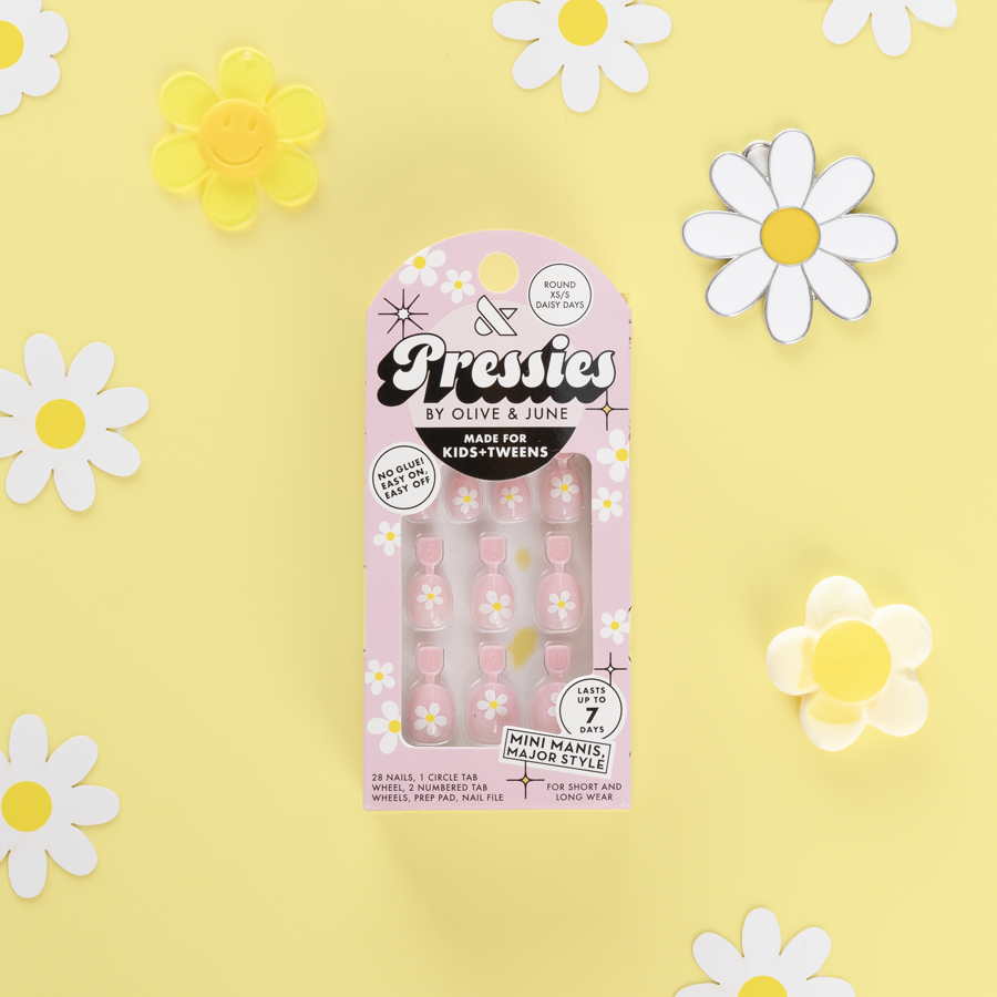 Daisy Days - Pressies | Extra Short Short | Round – Olive and June