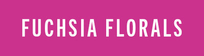 Fuchsia Florals - Press-On | Short | Almond