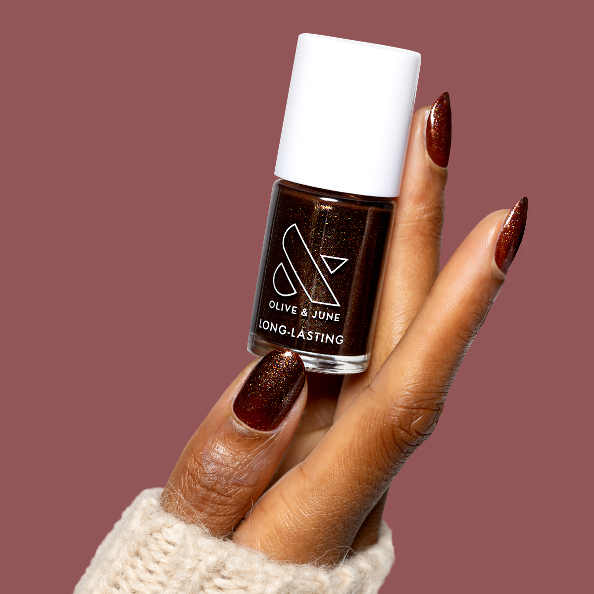Olive & June Nail Polish - Museum Date - 0.46 fl oz: Gloss Finish, Nail Care, For Nails and Toenails Olive & June Nail Polish - Museum Date - 0.46 fl oz: Gloss Finish, Nail Care, For Nails and Toenails