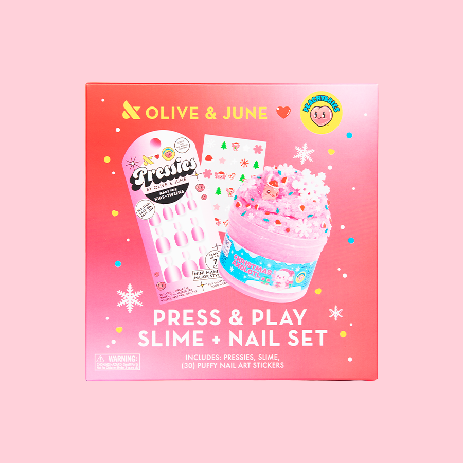 Press & Play Slime + Nail Set – Olive and June