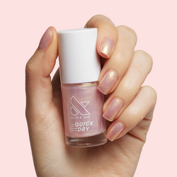 Sugarcoat, shimmery pink