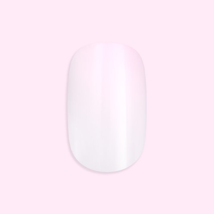 Sheer Pink Gradient - Press-On | Short | Squoval second image