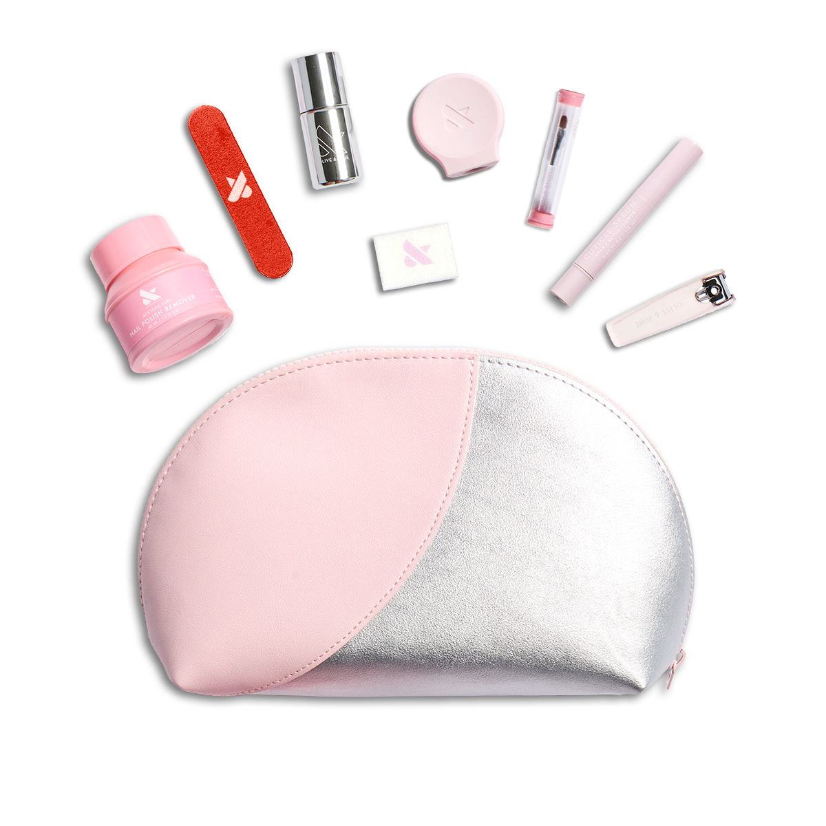 Buy MINISO Semicircle Cosmetic Bag Portable Makeup Pouch for Women