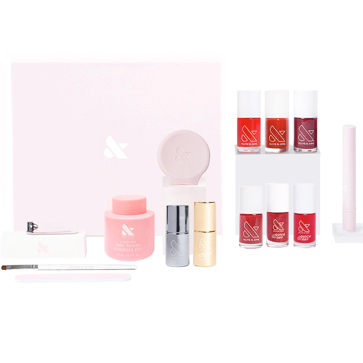 The Bestselling Reds Mani System