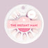 Metallic French Lilac Shimmer - Press-On | Medium | Oval