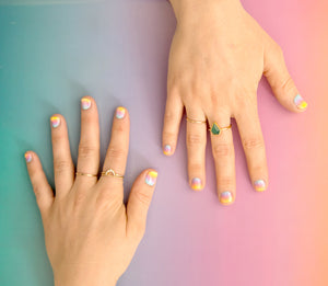 THE OLIVE & JUNE X OH JOY! GRADIENT NAIL ART TUTORIAL