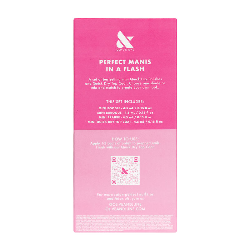 Mini Quick Dry Nail Polish Set