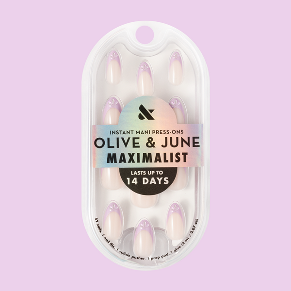 3D Iridescent Petal - Press-On | Medium | Almond – Olive and June