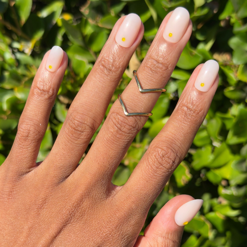 picture of Citrus Studs - Press-On | Short | Round