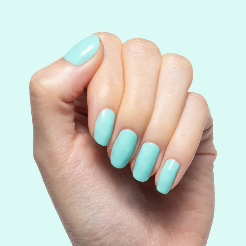 All Manis on Deck a Opaque Greens polish All Manis on Deck