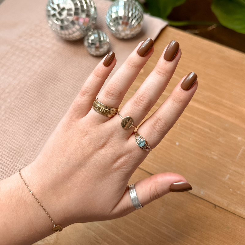 picture of Americano | Short | Squoval - Tab Press-On