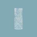 Olive and June Aqua Velvet - Gel magnetic gel polish bottle with shimmering bright pastel blue polish background thumbnail
