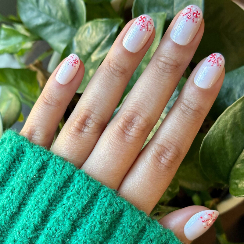 picture of Assorted Mints - Press-On | Short | Round