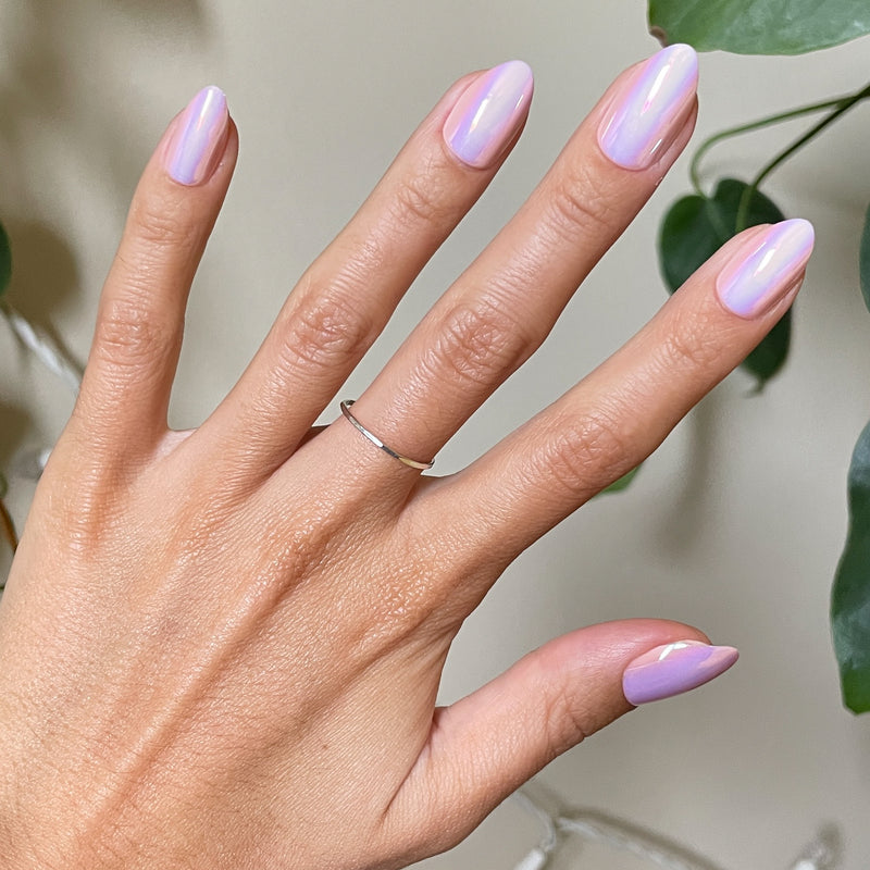 picture of Rose Chrome - Press-On | Medium | Almond