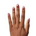 Berry Velvet French - Press-On | Medium | Oval thumbnail