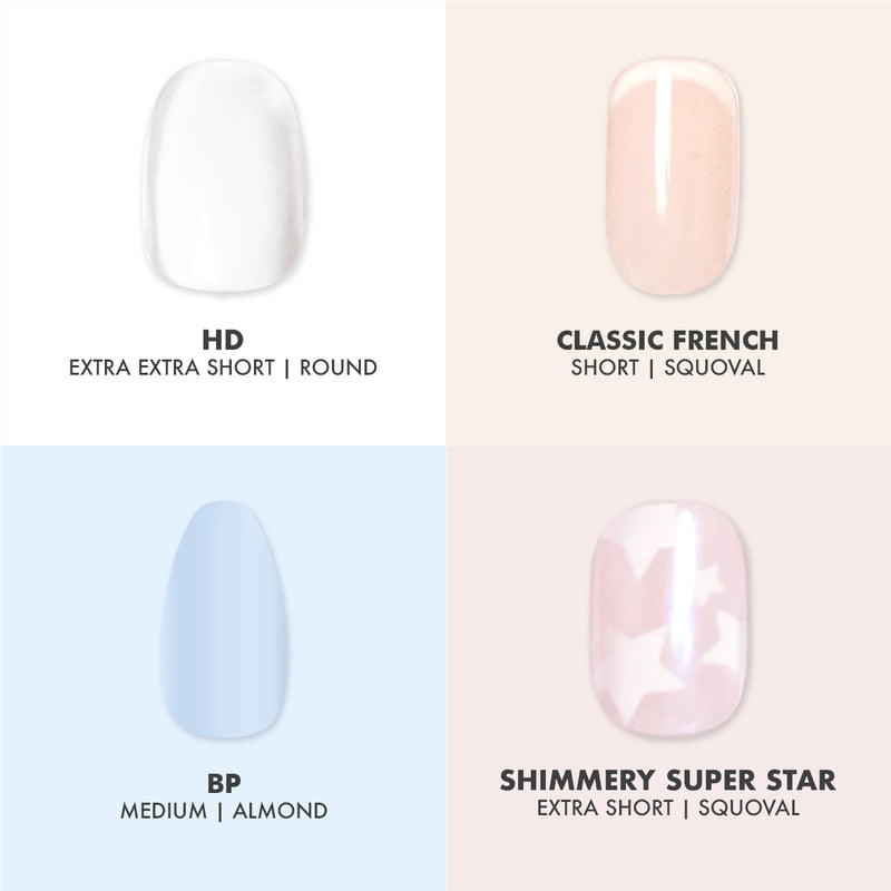 Glue Press-On Bestsellers Set second image