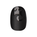Black Cat Chic - Tab Press-On | Short | Round thumbnail