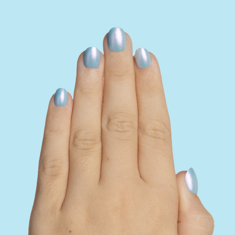 Blue Fairy Dust - Pressies | Extra Short Short | Round - Pressies