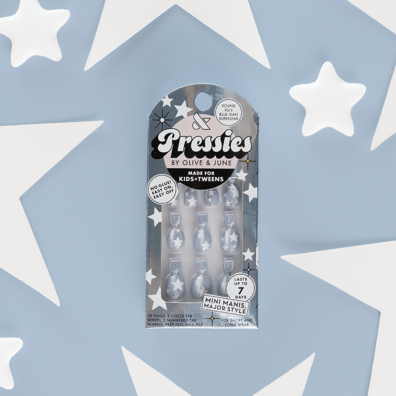 Blue Jean Superstar - Pressies | Extra Short Short | Round - Pressies