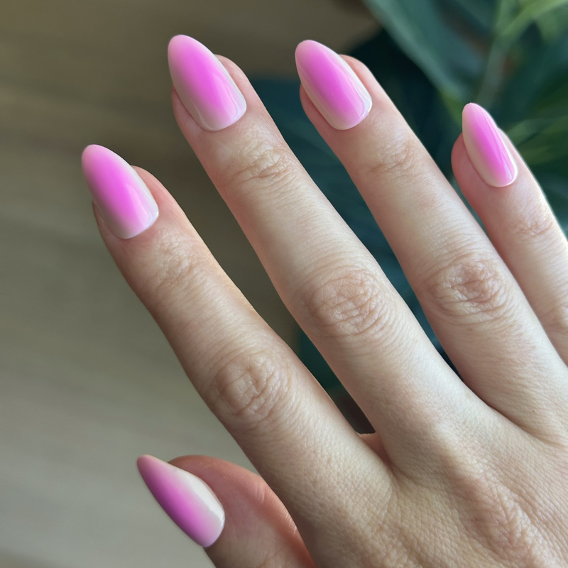 picture of Blush Aura - Press-On | Medium | Almond