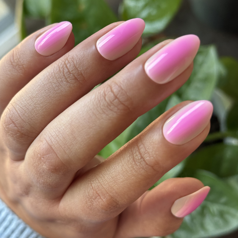 picture of Blush Aura - Press-On | Medium | Almond