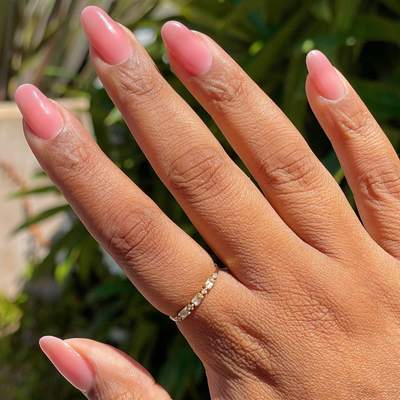 Blush Jelly - Builder Gel on customer