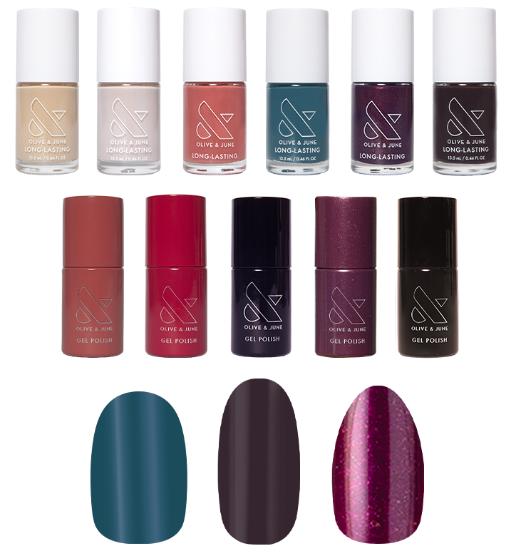 Bonus Fall Polish & Press-On Set