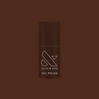 CN - Gel polish bottle in a silky sable brown shade for a rich, long-lasting mani by Olive and June