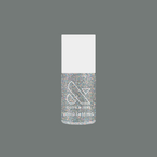 Glitter Department holographic silver glitter nail polish bottle by Olive and June for long-lasting mani looks