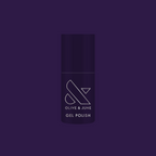 SD - Gel polish bottle in a deep plum shade for an elegant, long-lasting mani by Olive and June