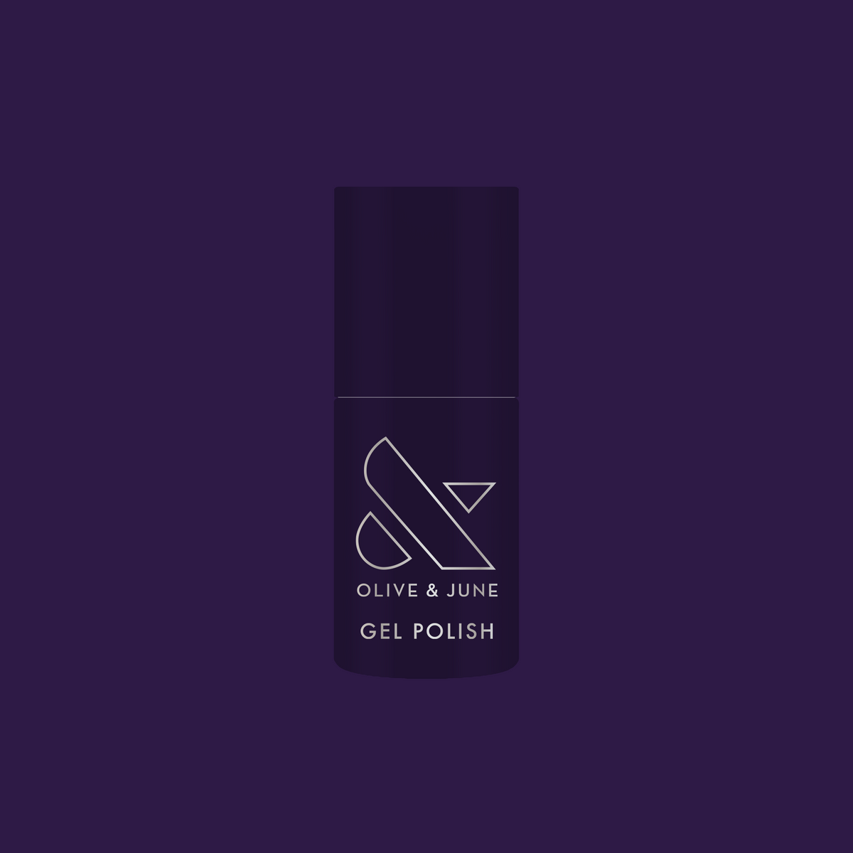 SD - Gel polish bottle in a deep plum shade for an elegant, long-lasting mani by Olive and June