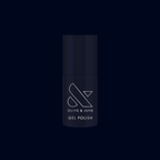 Suited - Gel small bottle of deep dark navy gel polish by Olive and June for long-lasting manicure at home