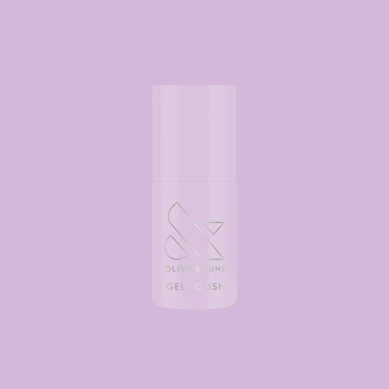 You're Invited - Gel bottle in playful lilac purple for a smooth, long-lasting gel polish mani by Olive and June