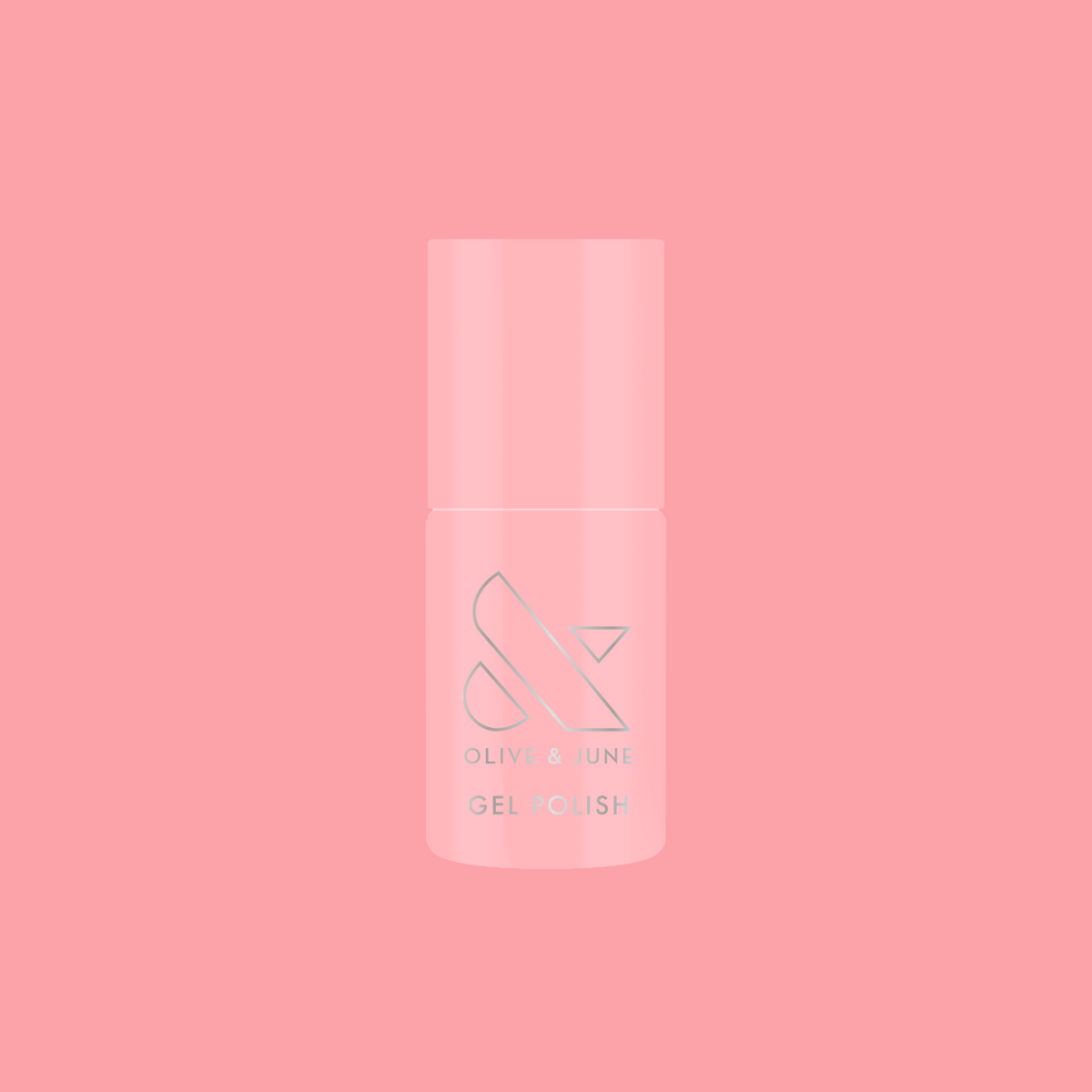 Saltwater Taffy - Gel nail polish bottle shown in soft pink shade for easy at-home long-lasting gel mani.