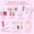 Bolds Long Lasting Set showcasing mani essentials including polish, press-ons, gel, tools, care, systems, and nail art kit thumbnail