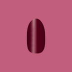 Cabernet | Medium | Oval - Tab Press-On showing a smooth dark plummy red oval false nail for easy at home manicure