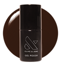 CN - Gel bottle in a deep sable brown shade for a smooth, long-lasting manicure by Olive and June thumbnail