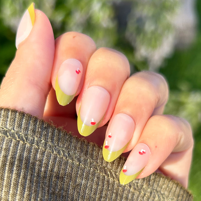 picture of Mushroom Fall French - Press-On | Medium | Almond