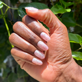 Candy Chrome Spiderwebs - Press-On | Medium | Oval thumbnail