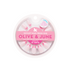 Candy Sparkle Pink French - Press-On | Medium | Oval