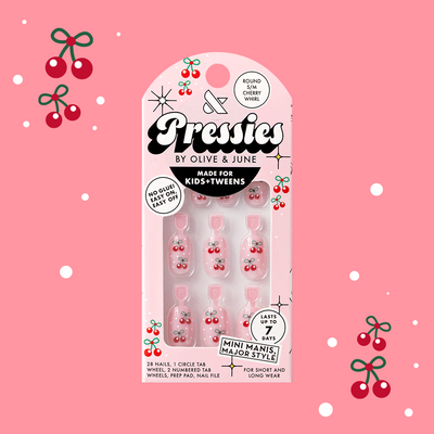 Cherry Whirl - Pressies | Short Medium | Round Cherry Whirl - Pressies | Short Medium | Round  Pressies