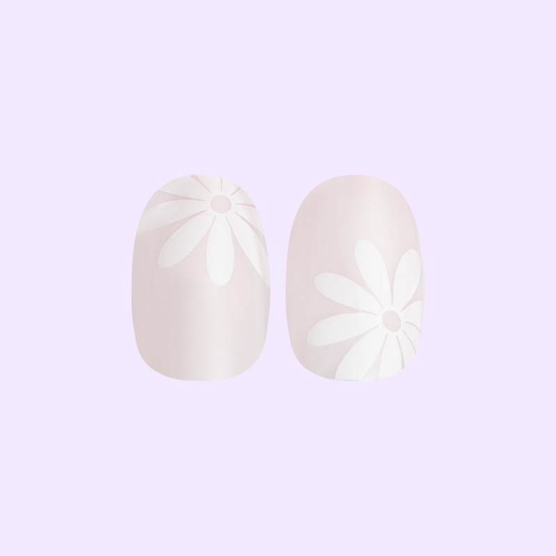 Chrome Daisy Pop - Press-On | Short | Round second image