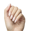 Chrome Polka Dots - Press On | Short | Round single nail