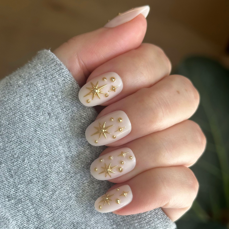 picture of Confetti Sparkle - Press-On | Short | Round