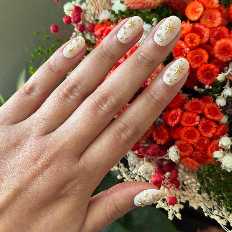 picture of Confetti Sparkle - Press-On | Short | Round