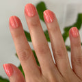 Coral Velvet - Press On | Extra Short | Squoval thumbnail