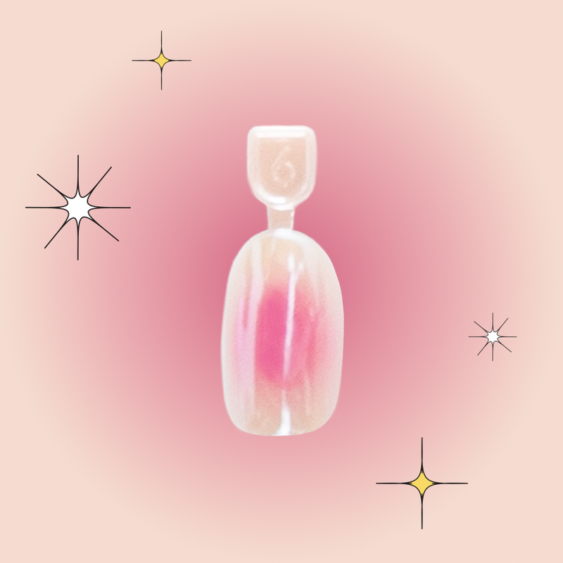 Cotton Candy Aura - Pressies | Short Medium | Round - Pressies