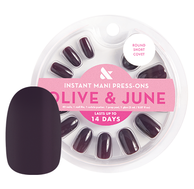 Covet - Press-On | Short | Round Press-On