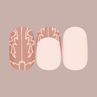 picture of Cowboy Boot Chrome | Short | Round - Tab Press-On